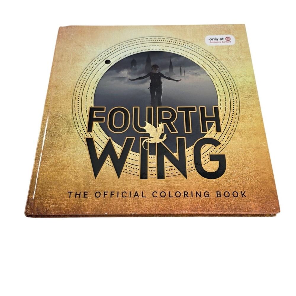 Fourth Wing Hardcover Coloring Book  Target Exclusive Edition